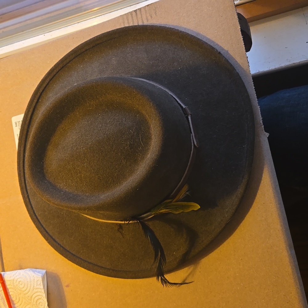 Broner small felt fedora dark brown - Picture 6 of 12